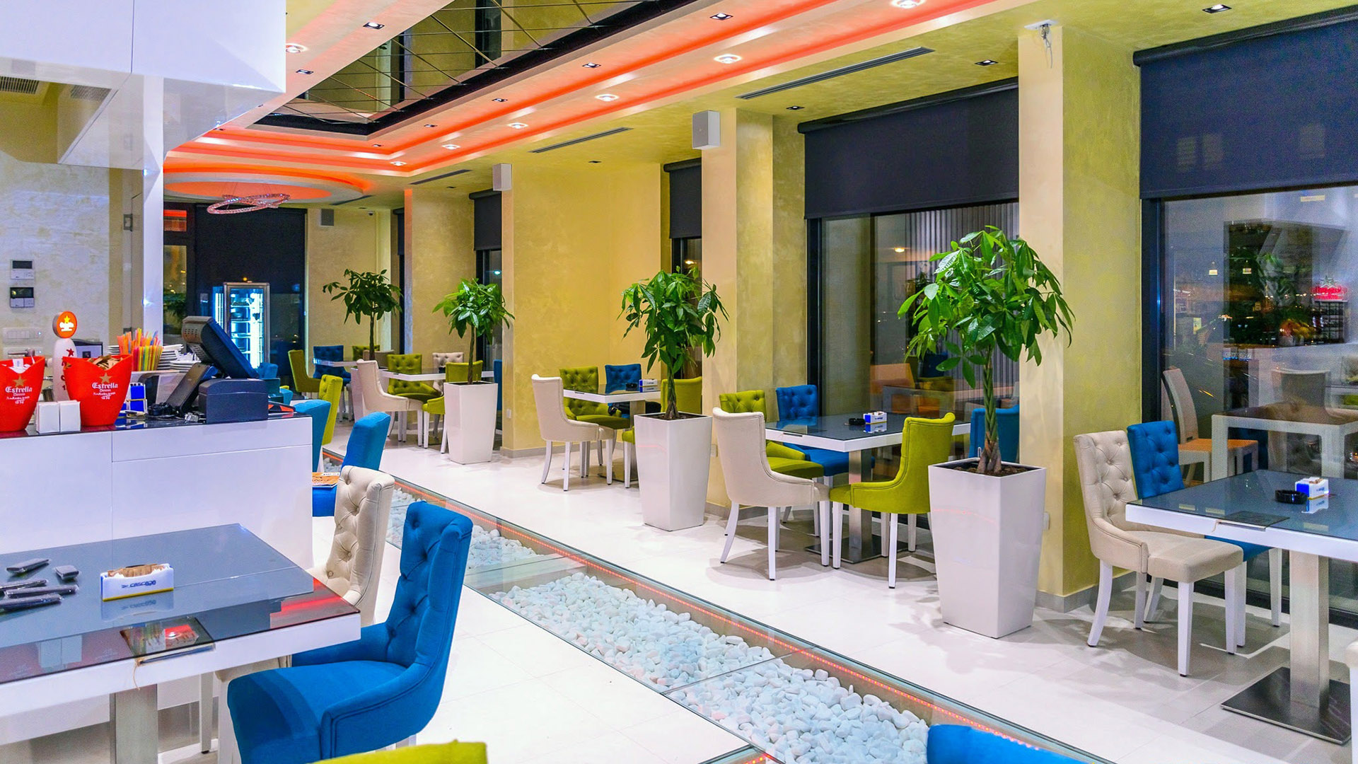 Namestaj po meri - Restorani - Caffe Lounge Bar - Cascada Podgorica 4